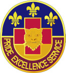 STICKER US ARMY UNIT  350th Combat Support Hospital