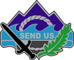 STICKER US ARMY UNIT  350th Civil Affairs Command Crest