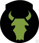 STICKER US ARMY UNIT  34th Infantry Div SUB
