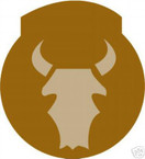 STICKER US ARMY UNIT  34th Infantry Div DES