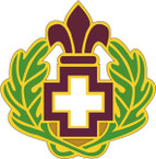 STICKER US ARMY UNIT  344th Commbat Support Hospital