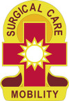 STICKER US ARMY UNIT  32nd Combat Support Hospital
