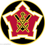 STICKER US ARMY UNIT  2nd Engineer Battalion