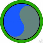 STICKER US ARMY UNIT  29TH INFANTRY DIV SHIELD COL