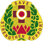 STICKER US ARMY UNIT  256th Combat Support Hospital
