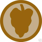 STICKER US ARMY UNIT  24th Infantry Div DES