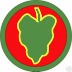 STICKER US ARMY UNIT  24th Infantry Div COL