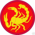 STICKER US ARMY UNIT  22nd Infantry Div COL