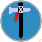 STICKER US ARMY UNIT  19th Corps COL