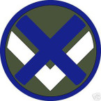STICKER US ARMY UNIT  15th Corps COL