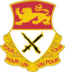 STICKER US ARMY UNIT  15th Cavalry Regiment