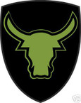 STICKER US ARMY UNIT  12th Infantry Div SUB