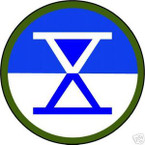 STICKER US ARMY UNIT  10th Corps COL