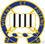 STICKER US ARMY UNIT   7TH INFANTRY REGIMENT SHIELD