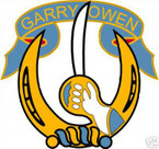 STICKER US ARMY UNIT   7TH CALVARY DIV SHIELD COL