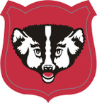 STICKER US ARMY NATIONAL GUARD Wisconsin