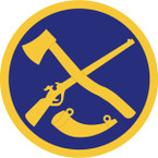 STICKER US ARMY NATIONAL GUARD West Virginia