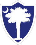 STICKER US ARMY NATIONAL GUARD South Carolina