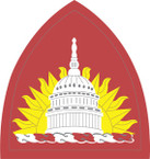 STICKER US ARMY NATIONAL GUARD District of Columbia