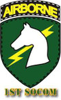 STICKER US ARMY Emblem 1st SOCOM
