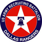 STICKER US ARMY Dallas Recruiting Battalion