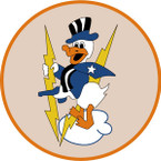 STICKER US ARMY AIR FORCE 375th Fighter Squadron