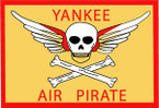 STICKER US ARMY AIR FORCE  Yankee Air Pirate - Special Forces