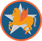 STICKER US ARMY AIR FORCE  706th Bomb Squadron - 446th Bomb Group - 8th Air Force