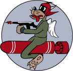 STICKER US ARMY AIR FORCE  651st Bombardment Squadron