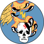 STICKER US ARMY AIR FORCE  351st Fighter Squadron - 353rd Fighter Group - 8 Air Force