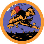 STICKER US ARMY AIR FORCE  351st Bomb Squadron - 100th Bomb Group - 8th Air Force