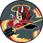 STICKER US ARMY AIR CORPS 8th Air Force 398th Bomb Group 601st Squadron