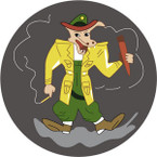 STICKER US ARMY AIR CORPS 571st Bomb Squadron