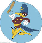 STICKER US ARMY AIR CORPS 54th Fighter Group - 56th  - Fighter SQ - 1