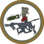 STICKER US ARMY AIR CORPS 464th BG Squadron