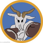 STICKER US ARMY AIR CORPS 3rd Fighter Group  - 51st Fighter Squadron