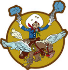 STICKER US ARMY AIR CORPS 397th Fighter Squadron - 368th Fighter Group