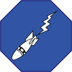 STICKER US ARMY AIR CORPS 15th Bombardment Squadron