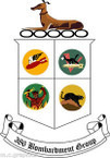 STICKER US ARMY AIR CORPS  9th AF - 386th Bombardment group