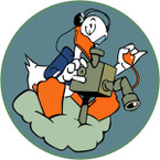 STICKER US ARMY AIR CORPS  60th Bomb Squadron - 39th Bomb Group - 314th Bomb Wing - 20th Air Force