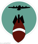 STICKER US ARMY AIR CORPS  316th Bomb Squadron - 88th Bomb Group