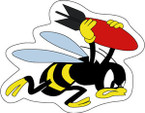 STICKER US ARMY AIR CORPS  21st Bomb Squadron, 30th Bomb Group