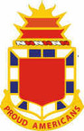 STICKER US ARMY 32nd Field Artillery Regiment Crest