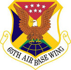 STICKER USAF 65th Air Base Wing