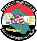 STICKER USAF 398th Air Expeditionary Group