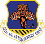 STICKER USAF 387th Air Expeditionary Group