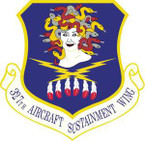 STICKER USAF 327th Aircraft Sustainment Wing