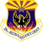 STICKER USAF 214th Reconnaissance Group