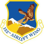 STICKER USAF SSI 152nd Airlift Wing