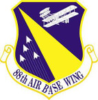STICKER USAF 88th Air Base Wing